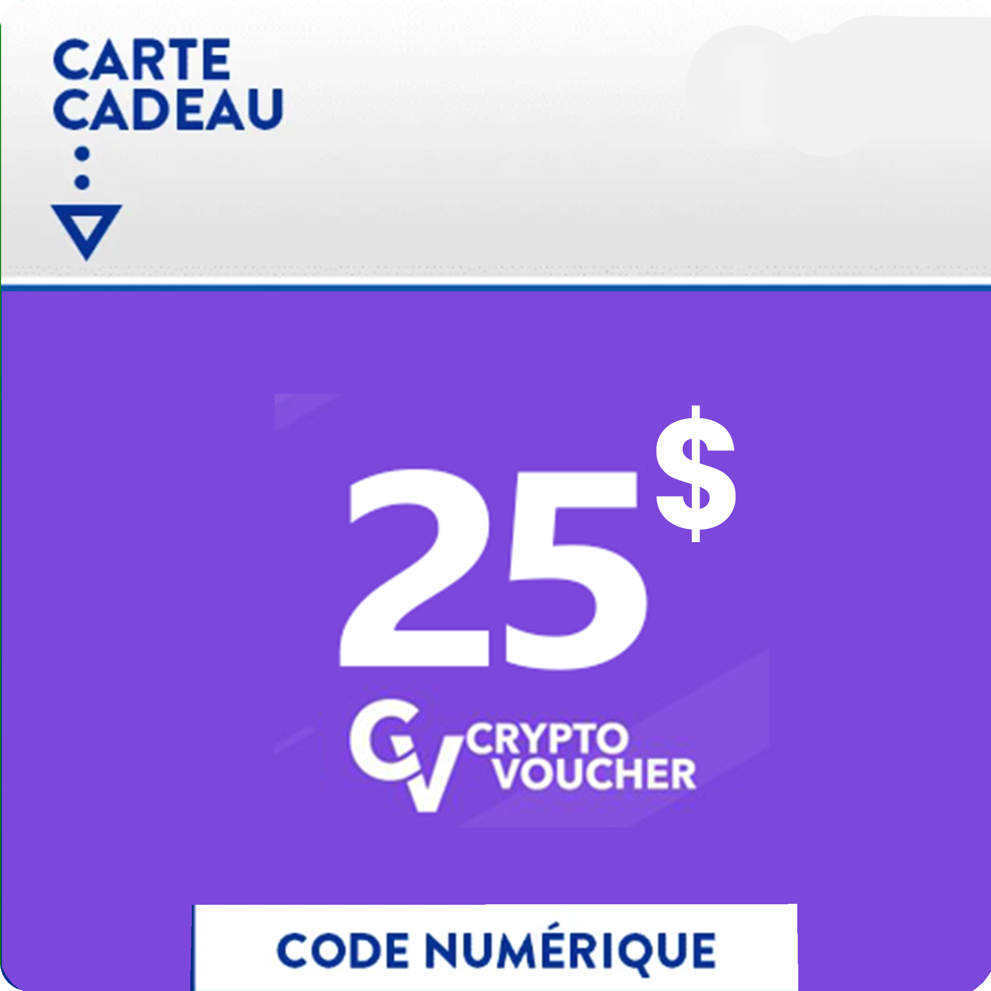 Crypto Voucher 25 USD (Global) ‣ Africakard