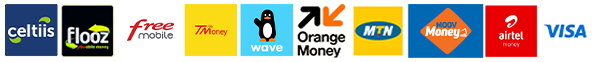 Mobile Money — Airtel, Orange, MTN, Moov, Celtiis